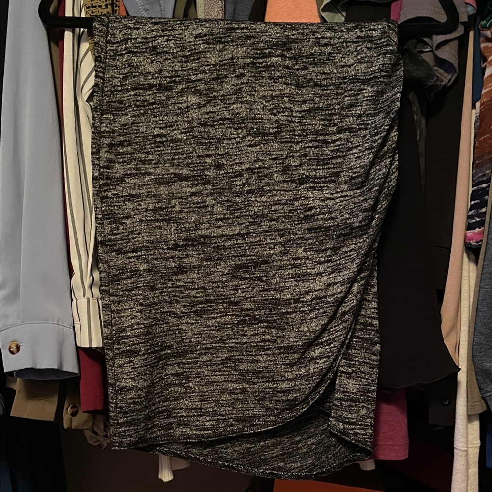 Aritzia Charcoal Pencil Skirt